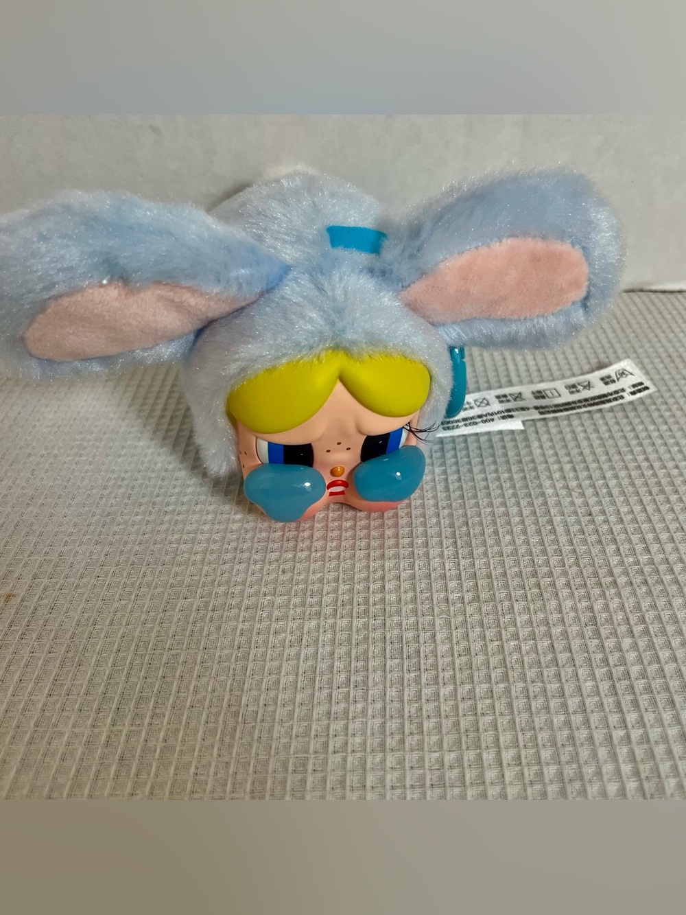 POP MART CRYBABY x Powerpuff Girls Bunny Bubbles Plush Pendant